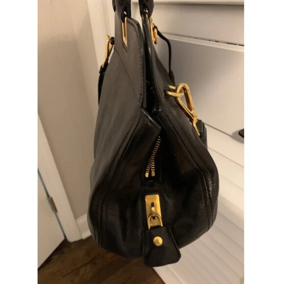 Vintage Prada Glacé Calf Leather Handbag with Strap (Authenticated) - Picture 7 of 16